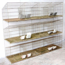 Wire Mesh Layer Breeding Cage for the Rabbit Automatic Water System with Tray 9 cells